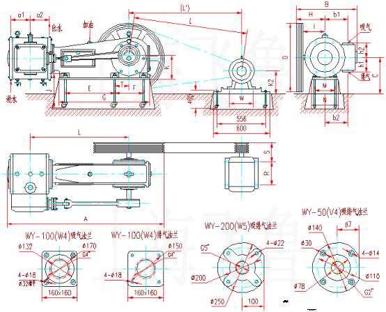 WY-50(V5)WY-100(W4)WY-200(W5)ʽձðbߴD